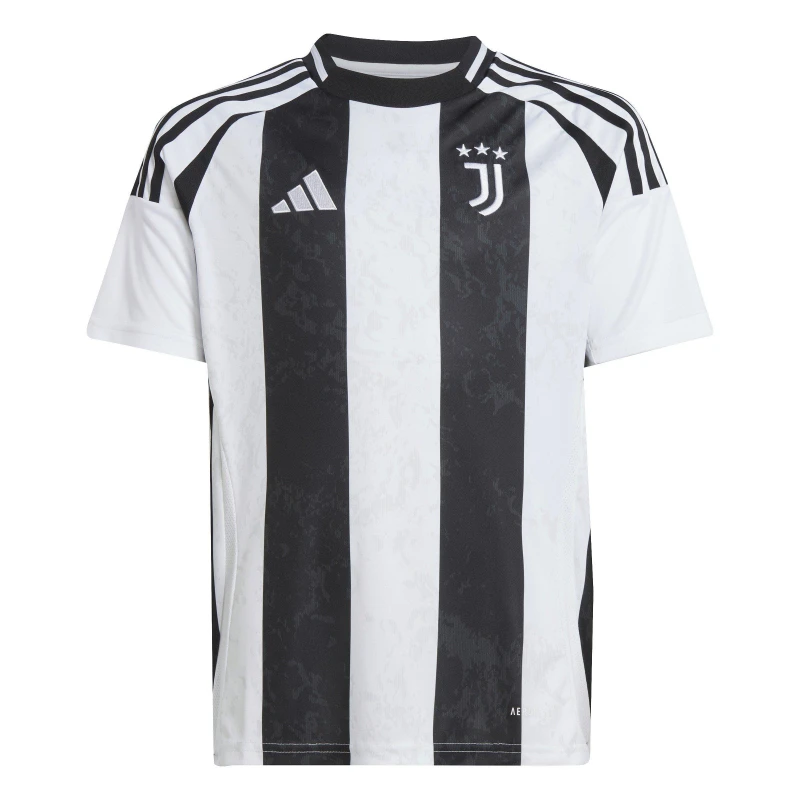 Image of adidas Juventus Home Shirt 2024 2025 Juniors Domestic Replica Shirts 7-8 Years White 36822901175
