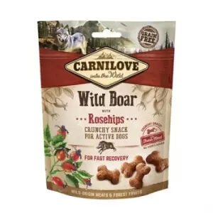 image of Carnilove Wild Boar with Rosehips Crunchy Dog Treats 200g