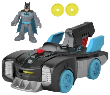 Image of Imaginext DC Super Friends Bat-Tech Batmobile & Batman