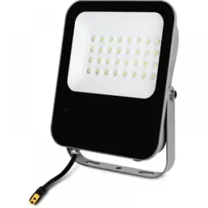 image of Kosnic Vega 300LM Solar LED Floodlight 6000K - KSFLD30Q65-GRY