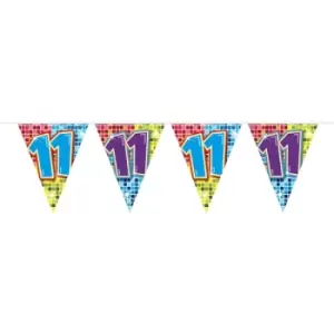 11th Birthday XS Bunting Garland 3M