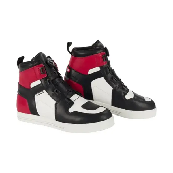 Image of Bering Sneakers Reflex A-Top Black White Red Size 40