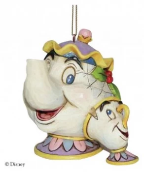 Image of Disney Traditions Mrs Potts and Chip Hanging Ornament