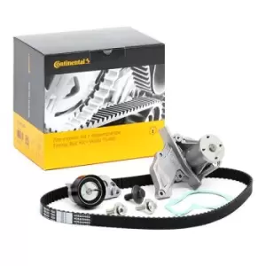 Image of CONTITECH Water Pump + Timing Belt Kit FORD,MAZDA,VOLVO CT881WP1