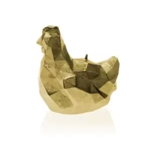 Image of Small Chicken Candle – Classic Gold
