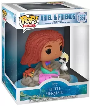 image of The Little Mermaid Ariel & Friends (Pop! Deluxe) vinyl figurine no. 1367 Funko Pop! multicolor