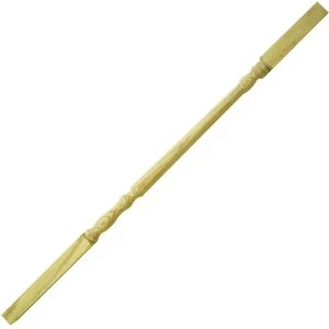 Image of Wickes Solid Oak Traditional Spindle 32x900mm Pack 10