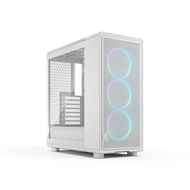 Image of Fractal Design Epoch ARGB White Tempered Glass PC Case - FD-C-EPO1A-05