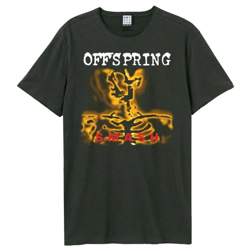 Image of Amplified Amplified Men Smash Offspring T-Shirt in Charcoal Size: X-Small Charcoal XS Male 5063693885489