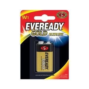 Image of Eveready Gold 9V Alkaline Battery