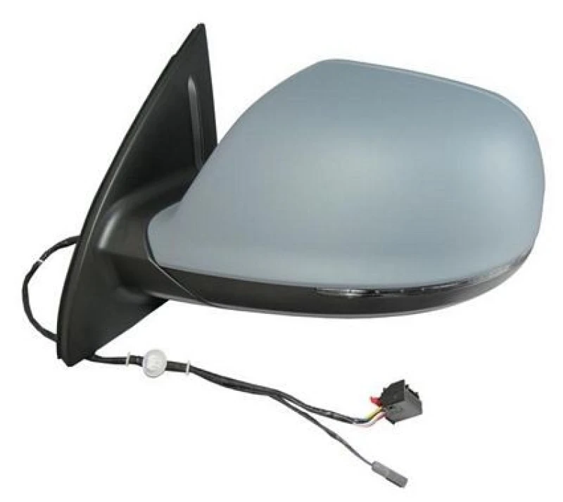 Image of ALKAR 9043778 Wing mirror Left, Electric, Aspherical, primed Outside Mirror (50)