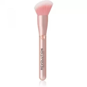 Image of Makeup Revolution Create Angled Blusher Brush R9