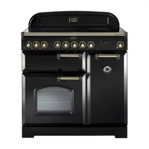 Image of Rangemaster CDL90EIBL-B Classic Deluxe 90cm Induction Range Cooker