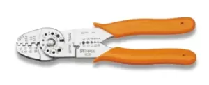 image of Beta Tools 1630B Crimping Pliers for Non-Insulated Open Terminals 220mm 0-8mm²