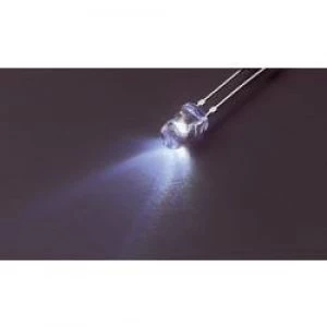 Image of LED wired Warm white Circular 5mm 1800 mcd