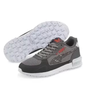 image of Puma Graviton Junior Boys Trainers - Grey