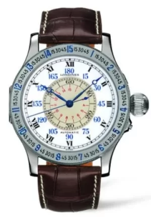 image of Longines Watch Lindbergh Hour Angle Mens