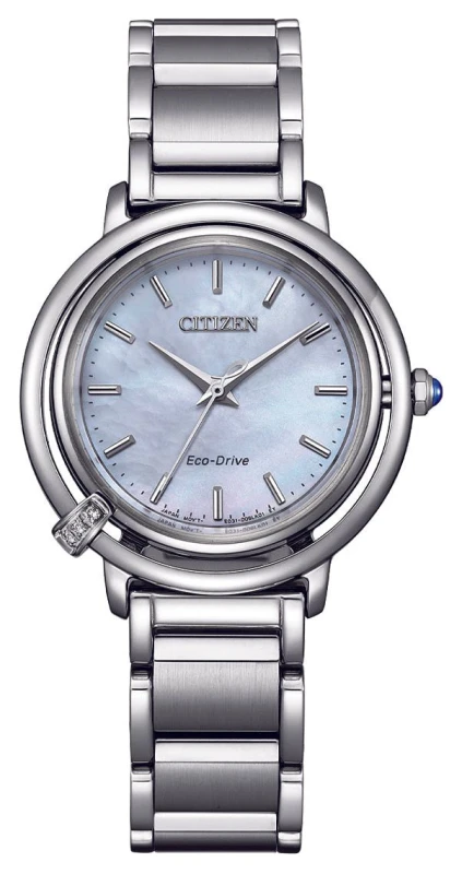 Image of Citizen EM1090-60D Womens L Eco-Drive (31mm) Mother-of- Watch