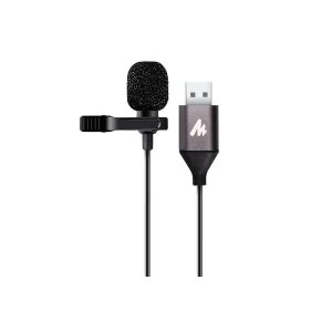 Image of Maono Lavalier Tie-Clip On Lapel Microphone Omnidirectional USB Electret Condenser
