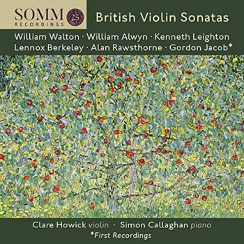 image of Clare Howick - British Violin Sonatas CD