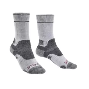 Image of Bridgedale HIKE Midweight Merino Performance Boot Original Womens - Large Silver/Grey