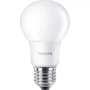 Image of Philips CorePro LED 7.5W-60W ES E27 GLS 4000K Frosted Bulb - Cool White - 57777600