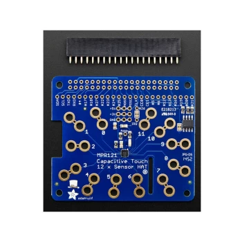 image of 2340 Capacitive Touch HAT for Raspberry Pi MPR121 - Adafruit