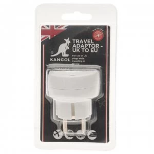 Image of Kangol UK to EU Adaptor - White