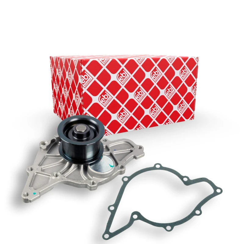 Image of FEBI BILSTEIN 18898 Water pump Cast Aluminium, with gasket/seal Cast Aluminium Water Pump (1260)