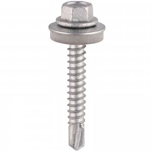 image of Hex Head Self Drilling Screws for Light Section Steel 5.5mm 115mm Pack of 100