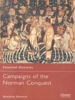 Image of Campaigns of the Norman Conquest by Matthew Bennett Paperback