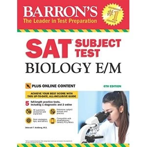 Image of SAT Subject Test Biology E/M: 6th Ed w/online test by Debbie Goldberg (Paperback, 2017)
