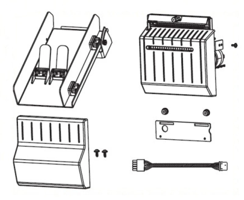 Image of Zebra P1083320-118 printer/scanner spare part Cutter