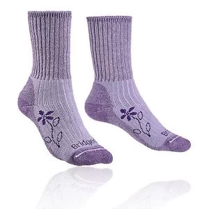 Image of Bridgedale HIKE Midweight Merino Comfort Womens - Large Violet