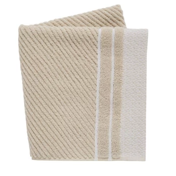 Image of Murmur Ripple Towels - LINEN