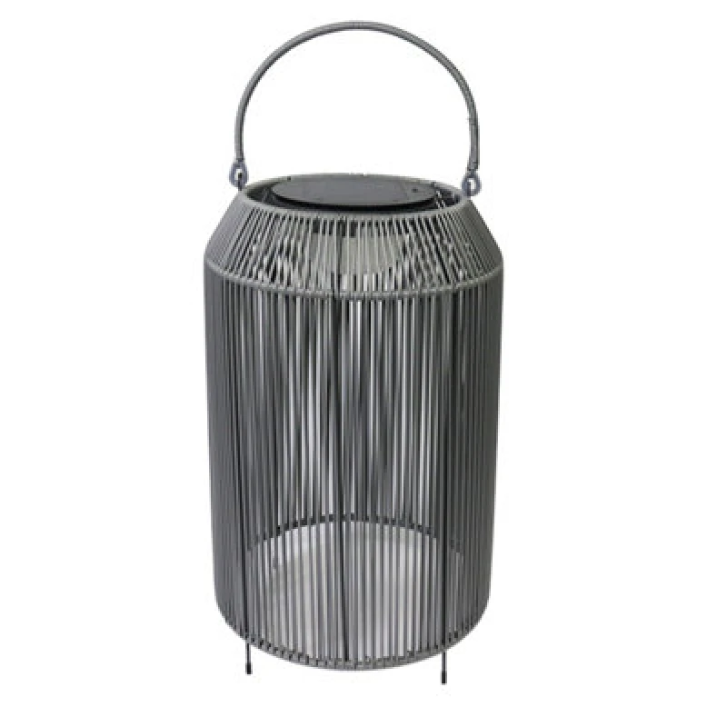 Image of K Living Aurora Rattan Solar Rechargeable Lamp