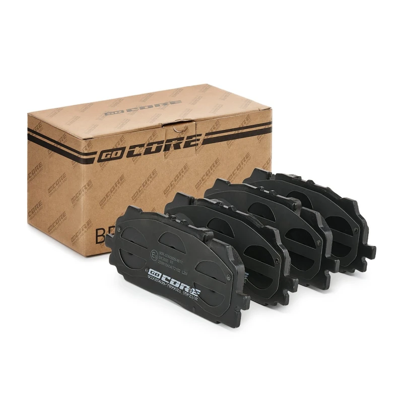 Image of goCORE GCD020639 Brake pad set excl. wear warning contact, with accessories Brake Pad Set,disc brake (402)