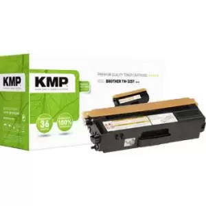 Image of KMP Toner cartridge replaced Brother TN-325Y, TN325Y Compatible Yellow 3500 Sides B-T41