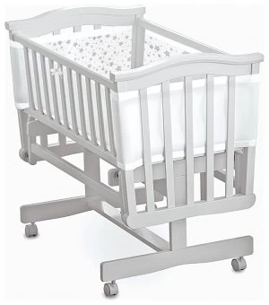 Image of BreathableBaby Mesh Crib Liner Twinkle Twinkle 99cm