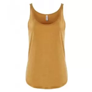 Image of Next Level Womens/Ladies Sleeveless Tank Top (XXL) (Antique Gold)