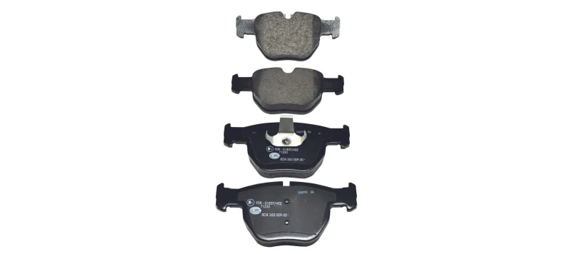 Image of HELLA Brake pad set HELLA 8DB 355 009-301