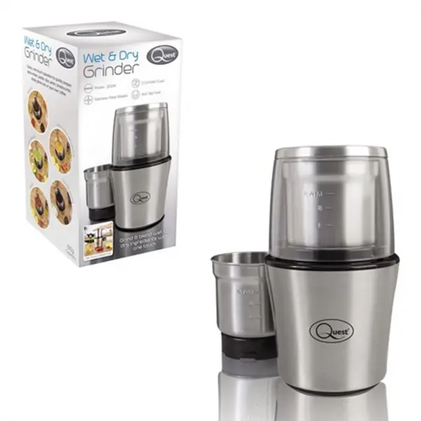 Image of Quest Wet & Dry Grinder - 200W - 80g Capacity