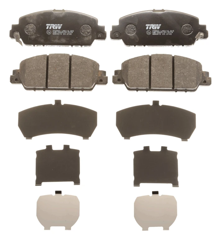 Image of TRW GDB3615 Brake pad set with acoustic wear warning Brake Pad Set,disc brake (402)