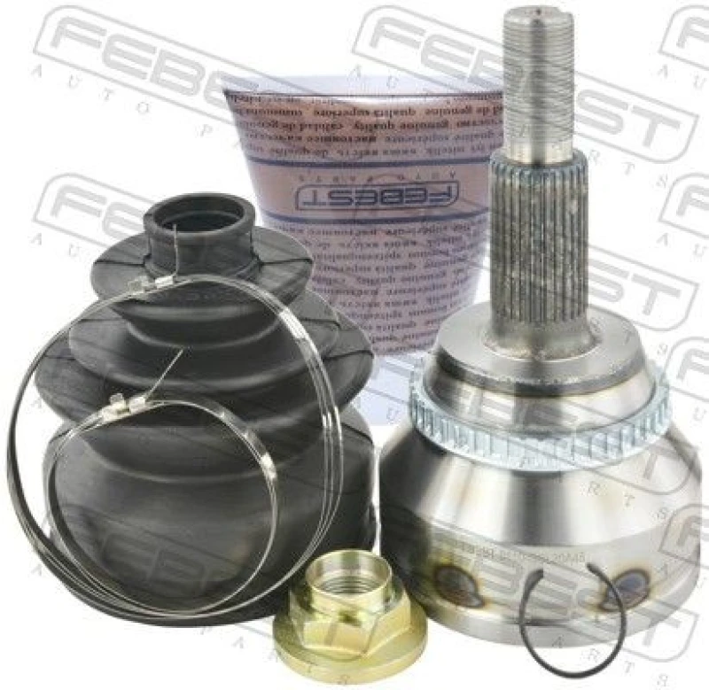Image of FEBEST 0110-GSL20A48 Joint, drive shaft Front Axle, with ABS sensor ring Joint,drive shaft (236)