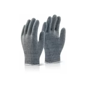 image of Click - MIXED FIBRE GLOVES GREY - Grey - Grey