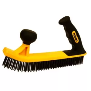 Image of Rolson Heavy Duty Handled Wire Brush, 250mm