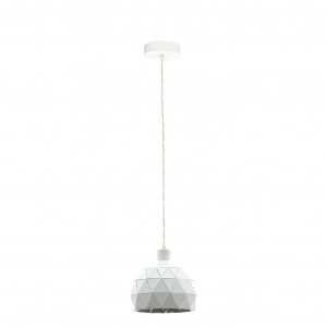 image of Eglo Roccaforte Pendant Light - White