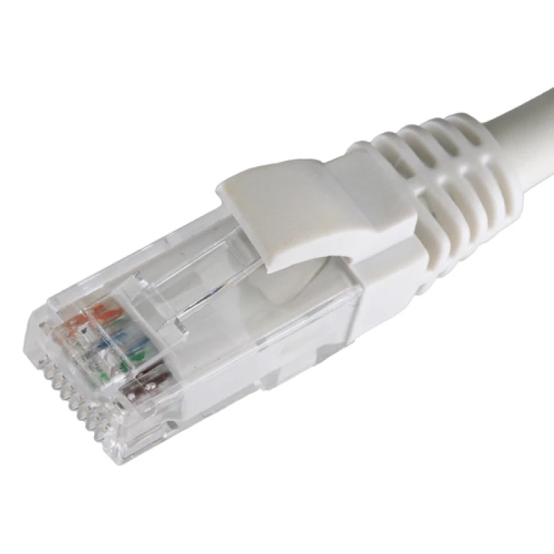 Image of Cablenet 0.5m Cat6 RJ45 White U/UTP LSOH 24AWG Snagless Booted Patch L