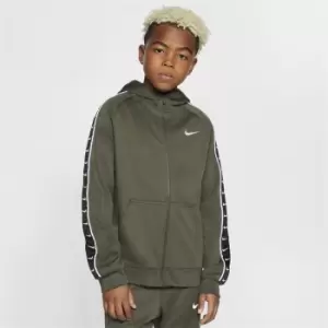 image of Nike Tape Hoodie Junior Boys - Green