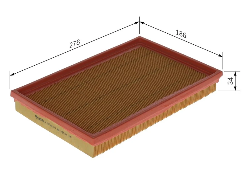 Image of Air filter Bosch F 026 400 574